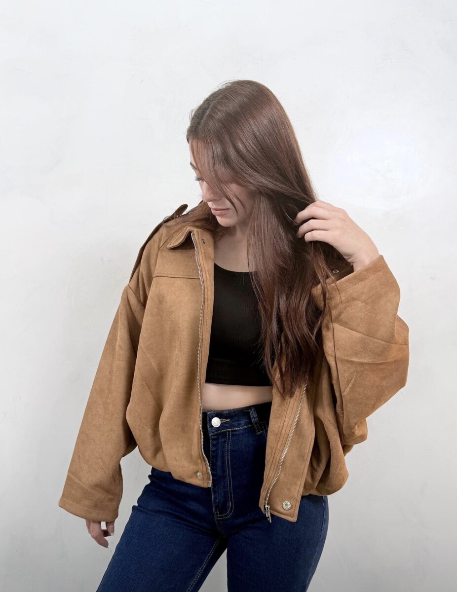 Campera VIRAL - Camel 