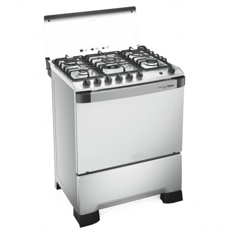 Cocina A Gas TEM Celebración Plus 5 Hornallas Con Grill Eléctrico Cocina A Gas TEM Celebración Plus 5 Hornallas Con Grill Eléctrico