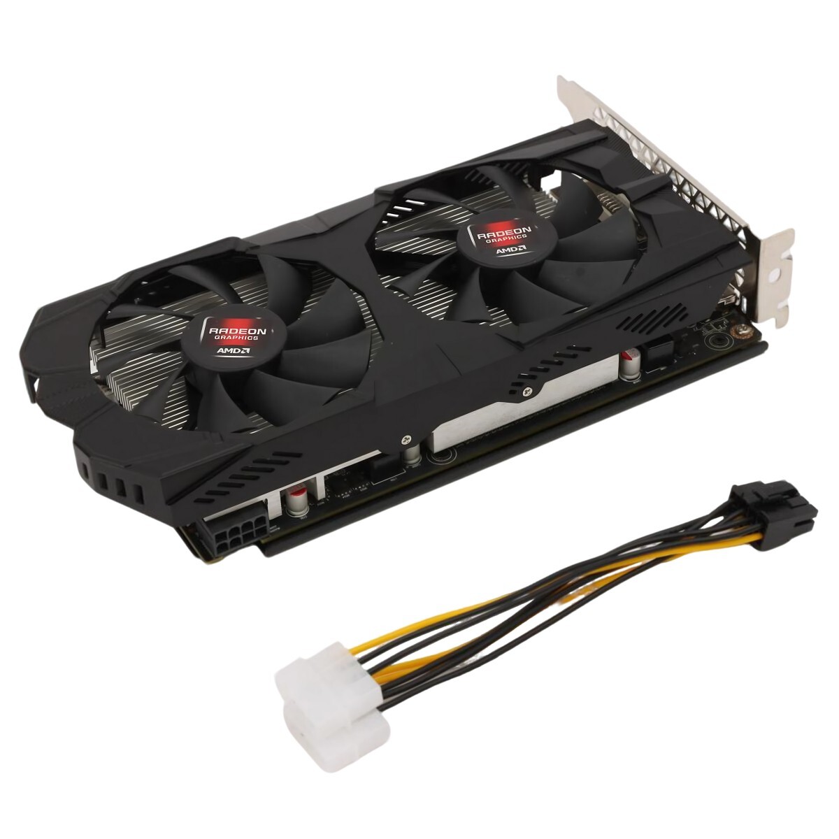 TARJETA GRÁFICA GAMER KRAFT RX580 8GB AMD - ALTO RENDIMIENTO 