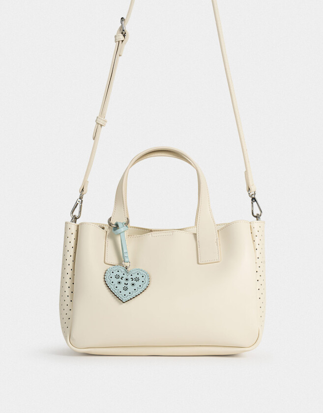 City Cartera City Calada - Blanco Crudo