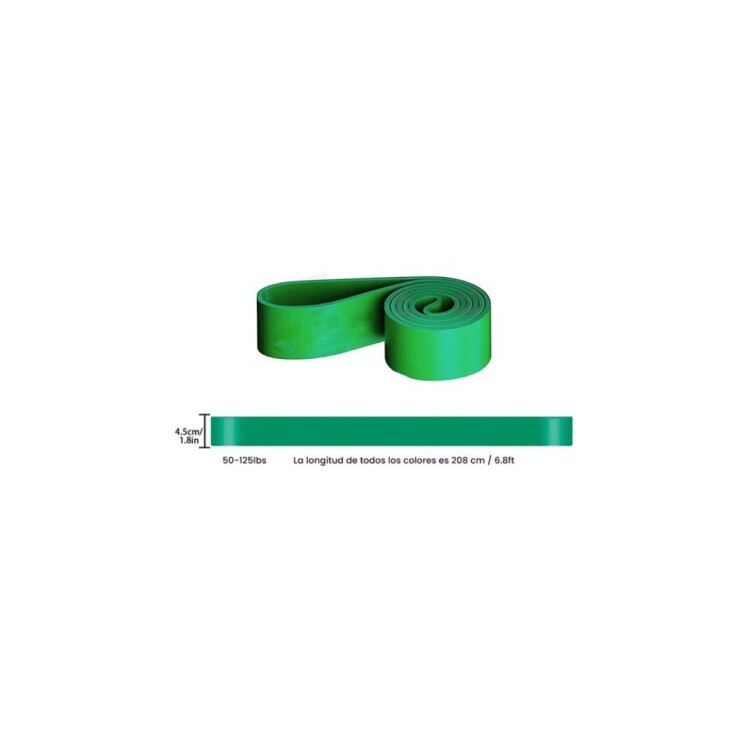 Banda Elastica para Ejercicio Fitness Dominadas 45mm Banda Elastica para Ejercicio Fitness Dominadas 45mm