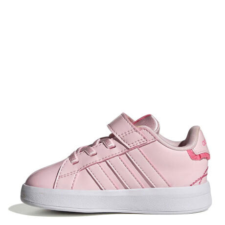 Championes de Niños Adidas Grand Court 3.0 Velcro Infantil Rosado