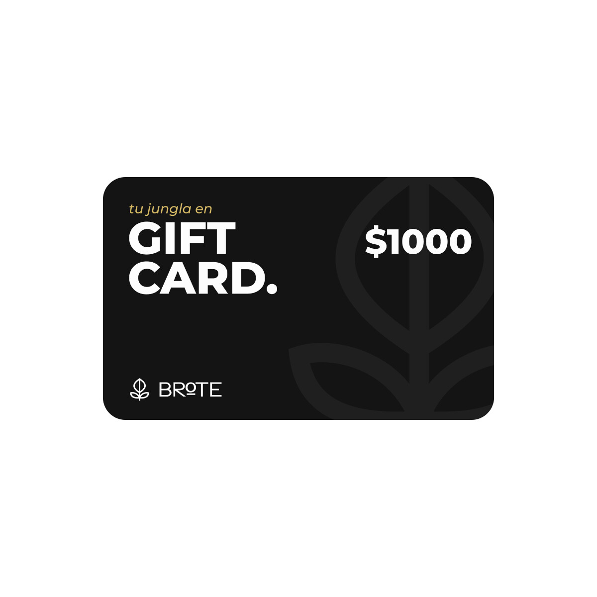 GIFTCARD $1000 
