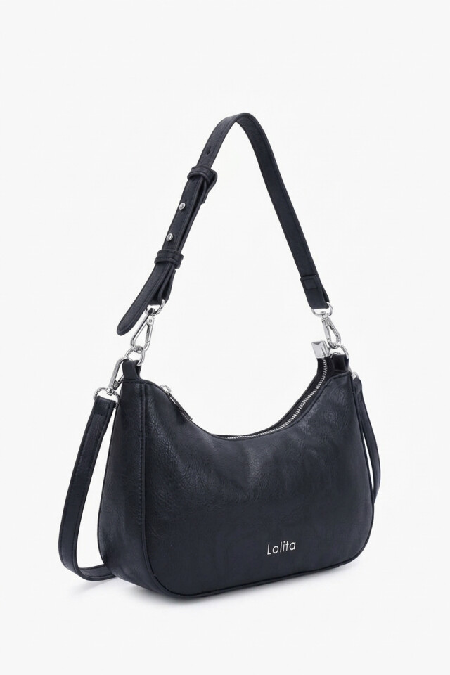 Cartera hobo negro