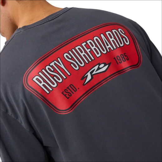 Remera Rusty Popik - Gris Remera Rusty Popik - Gris