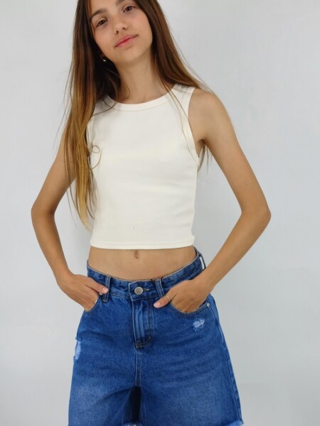 TOP DIXIE FILIPA BLANCO