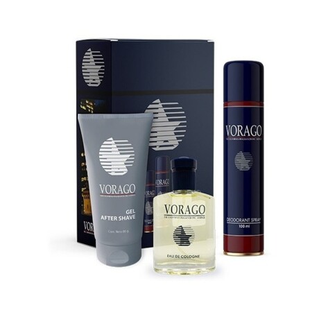 Perfume Vorago 50 Ml + After Shave + Desodorante 100 Ml 001
