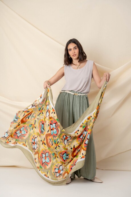 PAÑUELO MULTICOLOR Visón