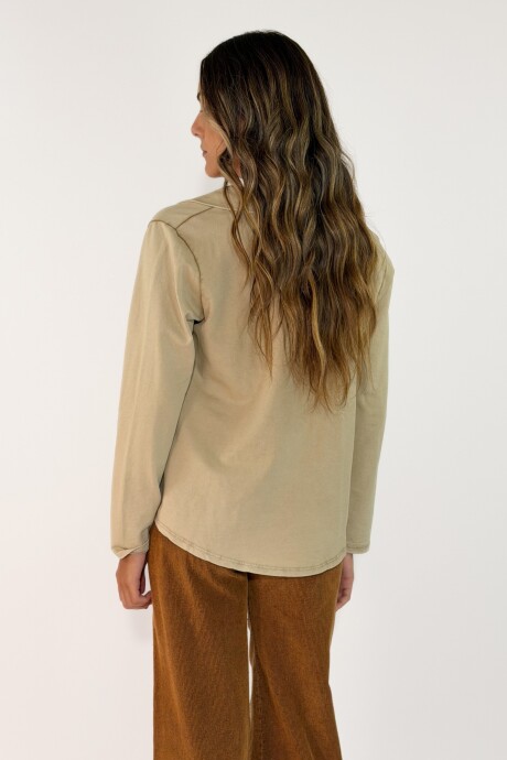 REMERA ALIRA Beige