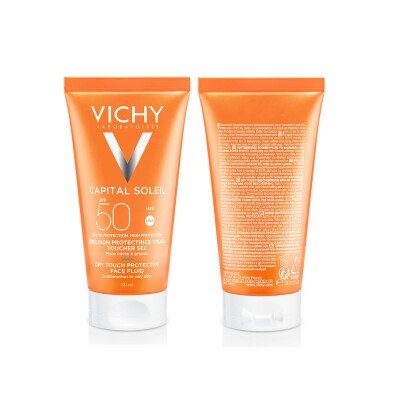 Protector Solar Vichy Toque Seco Spf 50. 50 Ml. Protector Solar Vichy Toque Seco Spf 50. 50 Ml.