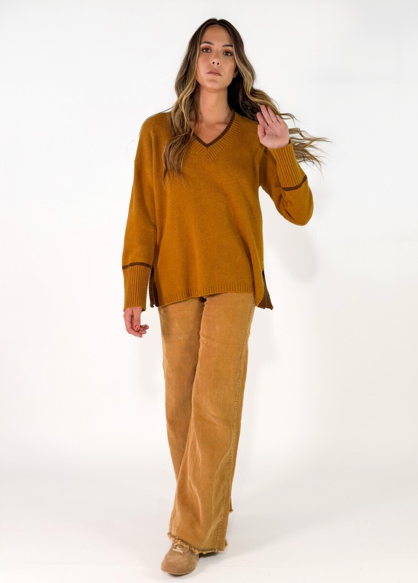 SWEATER ROCIO - MOSTAZA 