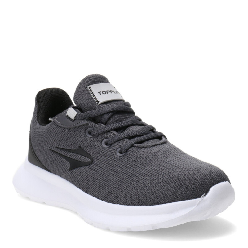 Championes Infantiles Topper Llambi II Gris - Negro