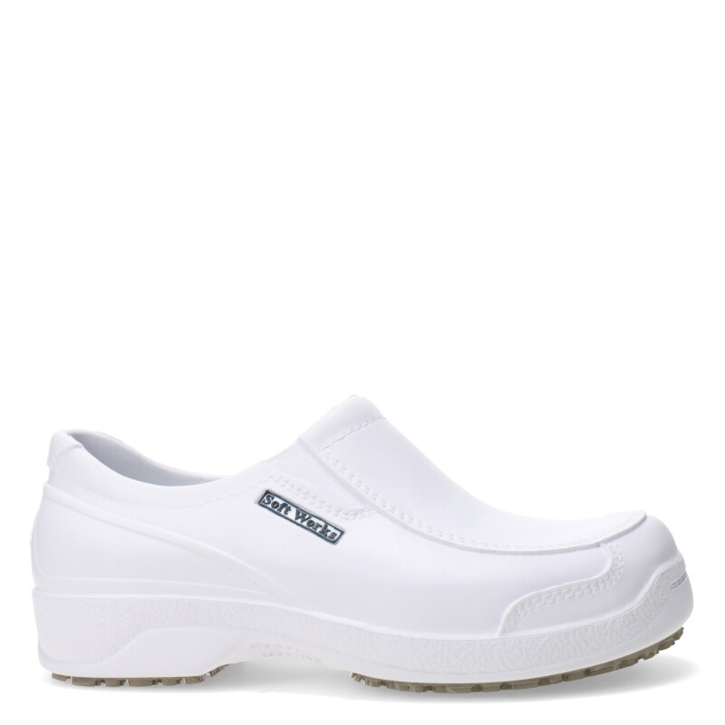 Zapato Unisex SOFT WORKS BB antiedslizante Blanco