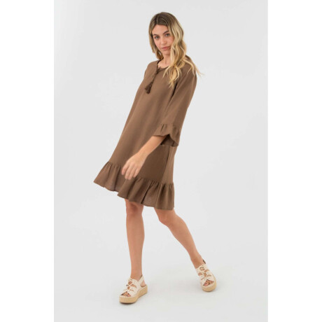 Vestido playero linen Africa