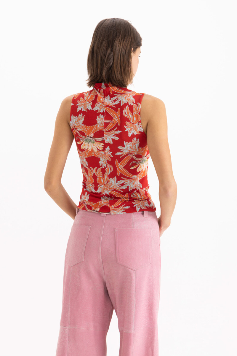 TOP HIBISCUS Rojo