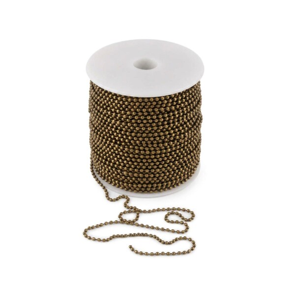 CADENA BOLITA ECO Bronceada