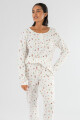 Pijama snoopy camping Marfil