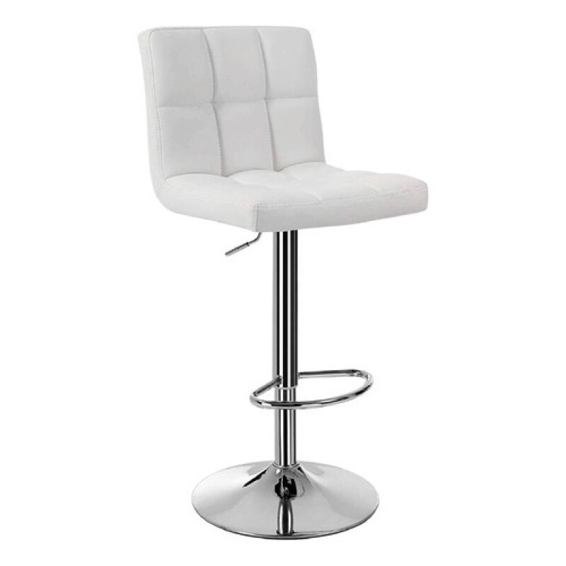 Taburete para bar tipo Sillon Lumax Odo Blanco