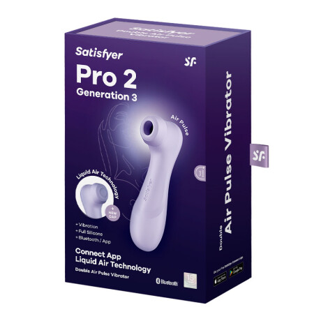Satisfyer Pro 2 Gen 3 Air Pulse Vibrador con App Violeta