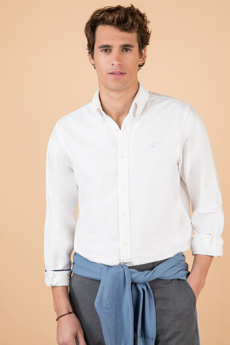 Camisa Oxford Blanca