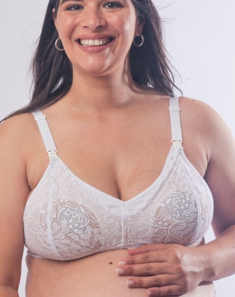 Bralette Maternal Luzia Blanco