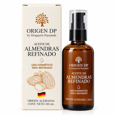Aceite de almendras refinado ORIGEN DP 100ml Aceite de almendras refinado ORIGEN DP 100ml
