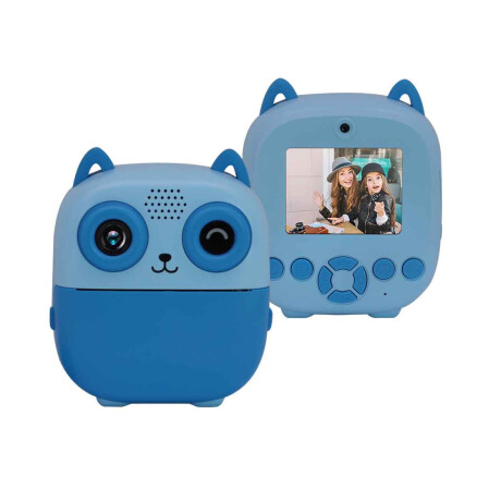 Cámara Instantánea Infantil CAT Azul Cámara Instantánea Infantil CAT Azul