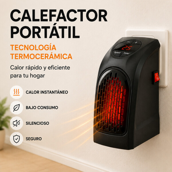 Calefactor 220v Portatil Tecnologia Termoceramica C Control Calefactor 220v Portatil Tecnologia Termoceramica C Control