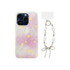 Protector para iPhone 15 Pro diseño estrellas con correa Protector Para Iphone 15 Pro Diseño Estrellas Con Correa