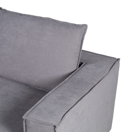 Rinconera Urban - Tela Microfibra - Chaise derecho 12060 (Cemento)