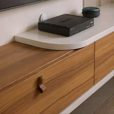 PANEL RACK FLOTANTE MODULAR PARA TV DE 65 PULGADAS PANEL RACK FLOTANTE MODULAR PARA TV DE 65 PULGADAS