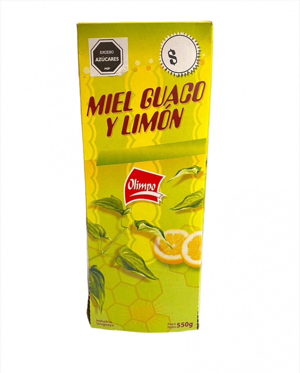 Caramelo en Caja Olimpo 550g - Miel, Guaco y Limón 