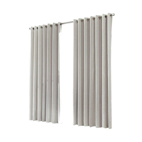 Pack X 2 Cortina Blackout Dohler Amanda 130 X 180 Cm