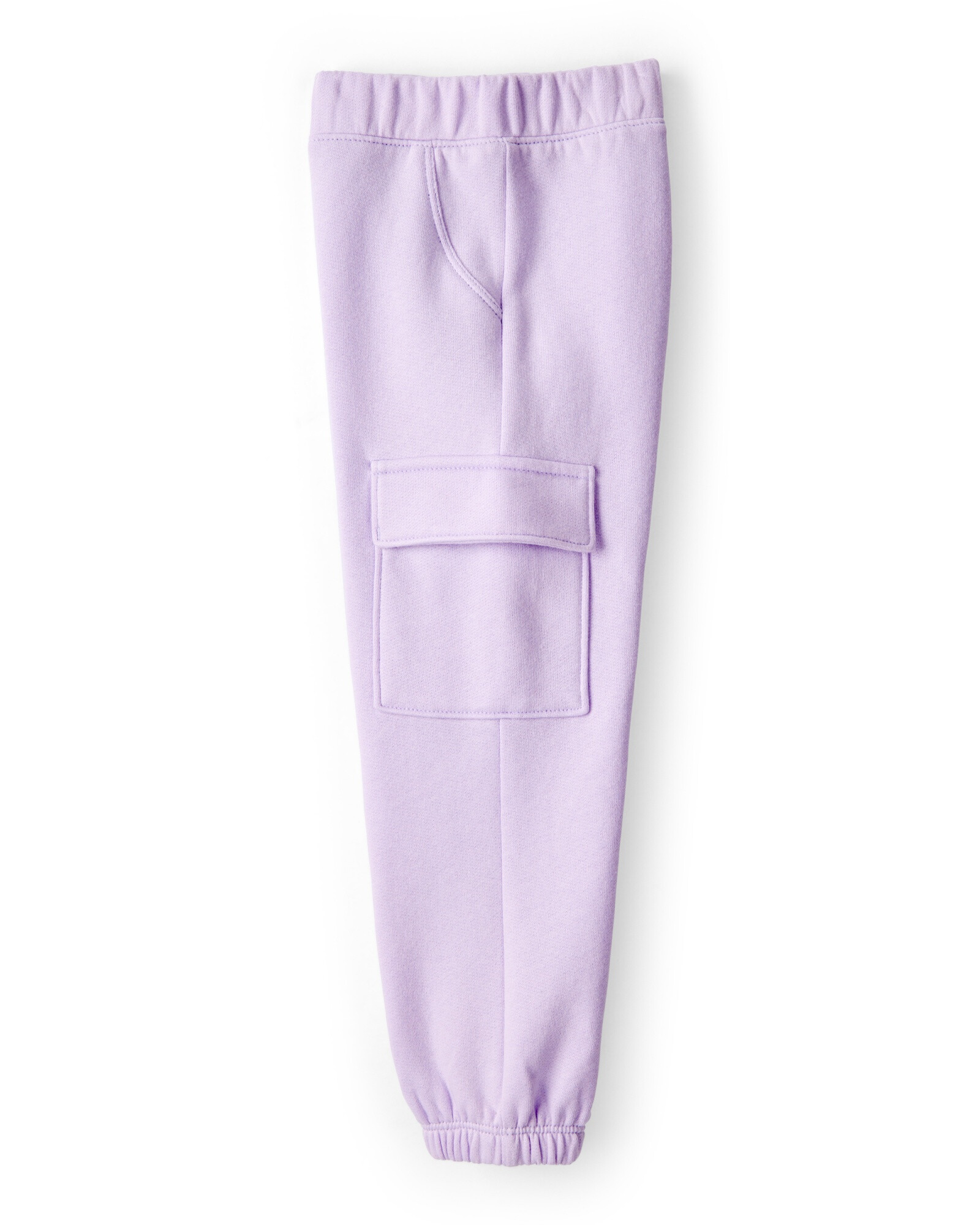 Set dos piezas de algodón, pantalón y canguro, púrpura Sin color