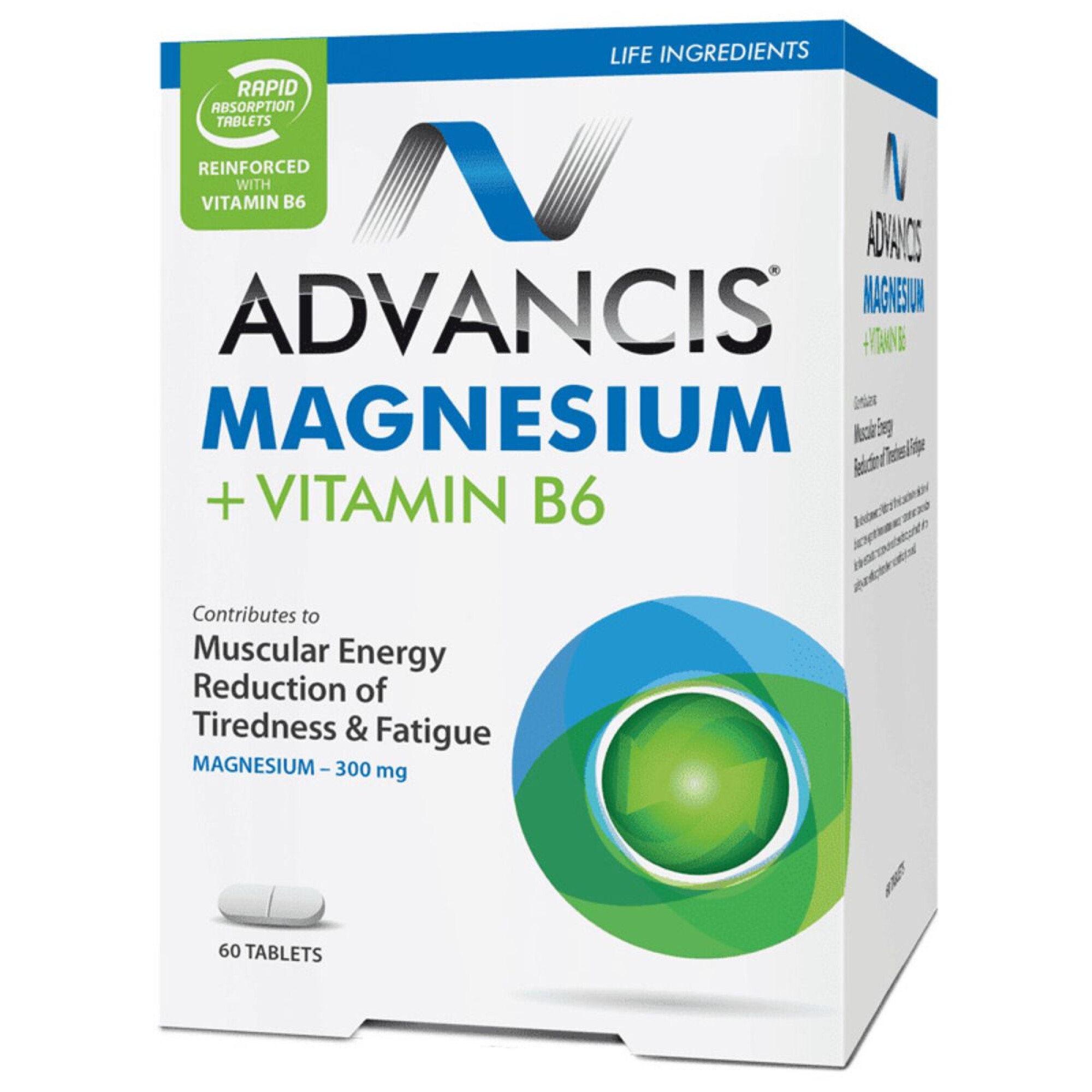 ADVANCIS MAGNESIUM+B6 CJ X 60 COMP. — Farmacenter