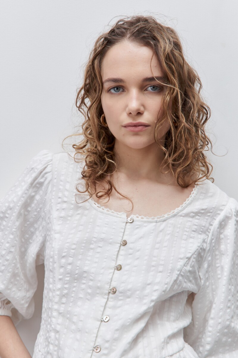 CAMISA MILS Blanco