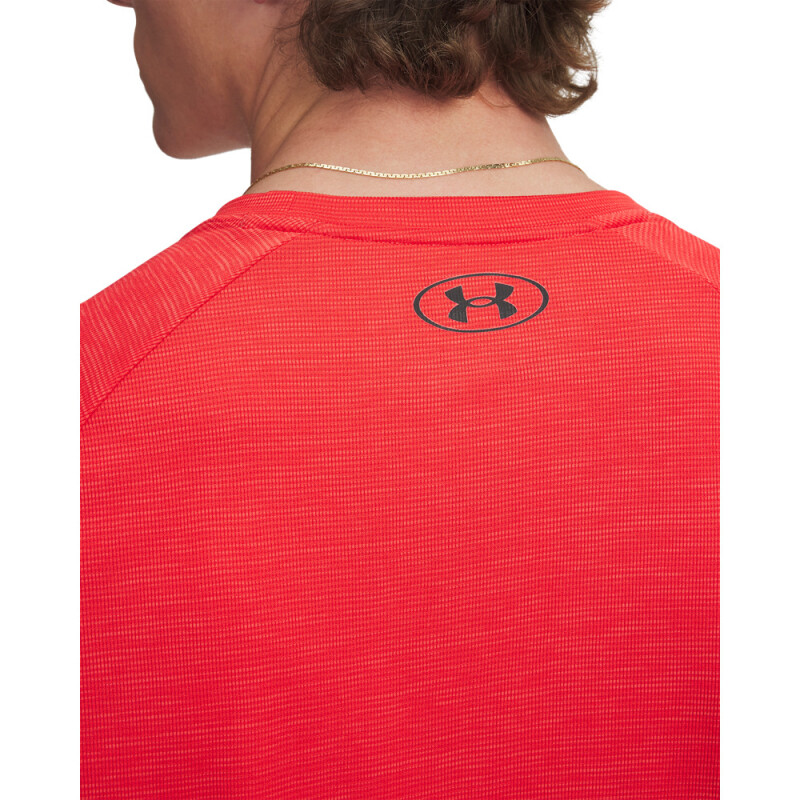UA Tech Textured SS-RED RED-600