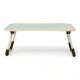 Mesa Laptop Cama Con Posa Vaso Celeste
