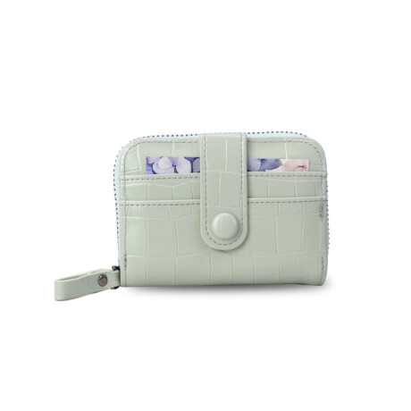 Tarjetero Irina Croco Salvia