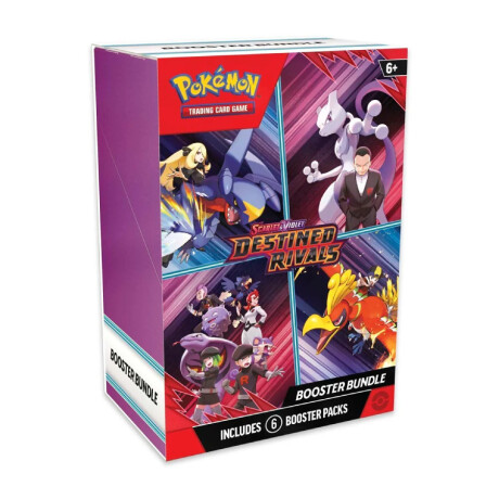 PRE-VENTA - Pokémon Scarlet & Violet - Booster Bundle - Destined Rivals [Ingles] - Lanzamiento 7 de junio PRE-VENTA - Pokémon Scarlet & Violet - Booster Bundle - Destined Rivals [Ingles] - Lanzamiento 7 de junio