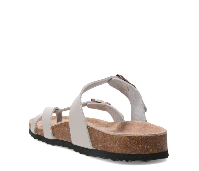 Sandalia BIRKANA descalza Tobacco