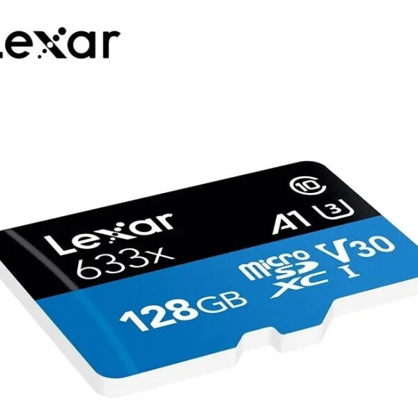 Tarjeta Microsdxc 128 Gb Uhs-i 100 Mb/s Con Adaptador Sd TARJETA MICRO SD LEXAR 128GB 633X