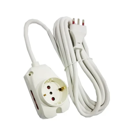 Alargue CONATEL Contactum 1 Schuko con 2 Tomas 3mts Alargue CONATEL Contactum 1 Schuko con 2 Tomas 3mts