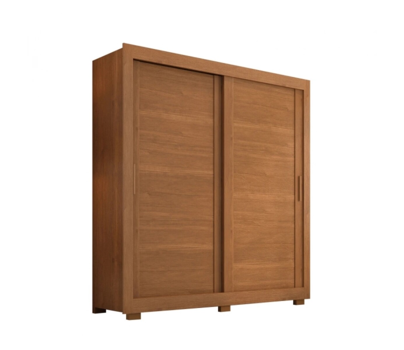 Ropero 2 Puertas Correr Titanium-cinamo 