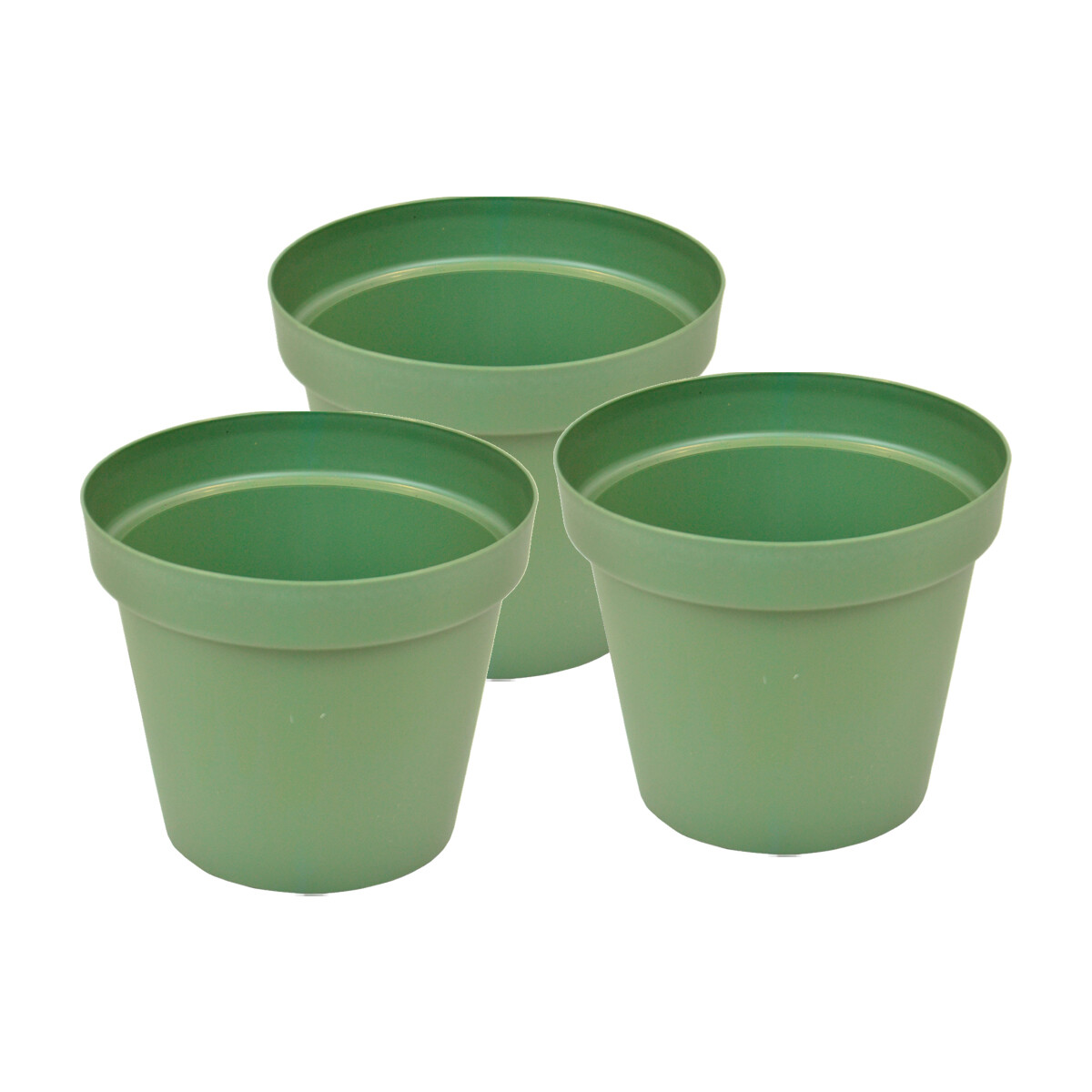 Set x3 Maceta 3 lts - VERDE 