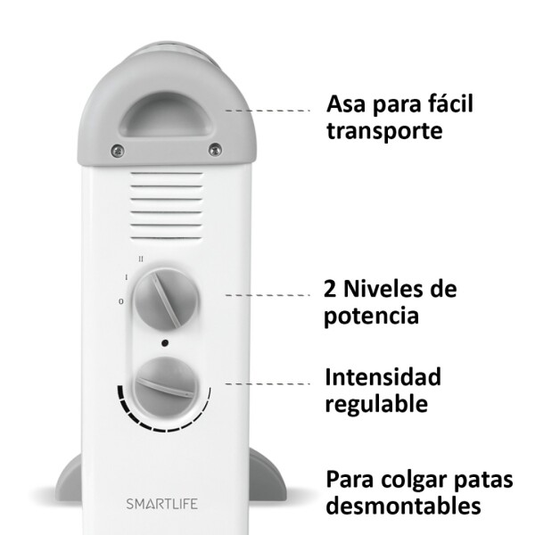 Caloventilador Eléctrico Smartlife Sl-ch11 CONVECTOR SMARTLIFE SL-CH10
