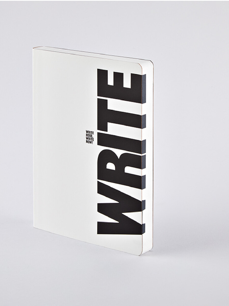 Notebook graphic l-write-wrong - Blanco 