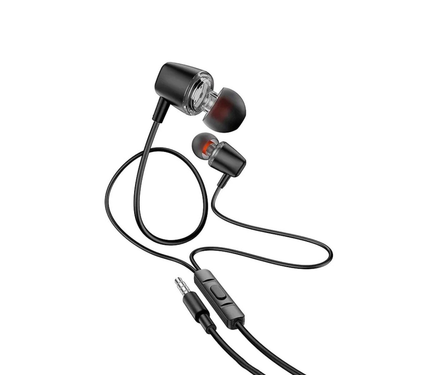 Auriculares Hoco M107 Discoverer Mic 3.5MM Negro 