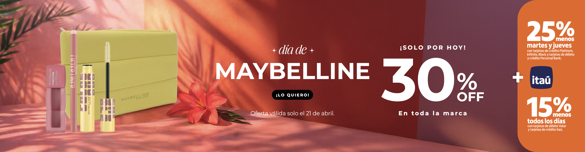 Maybelline 30%