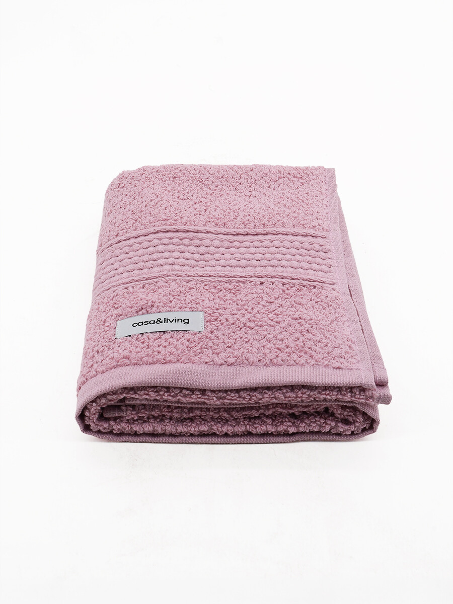 TOALLA DE MANO - ROSA VIEJO 